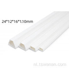 24*12*16*1,10 mm trapeziumvormige PVC -kabelstromping